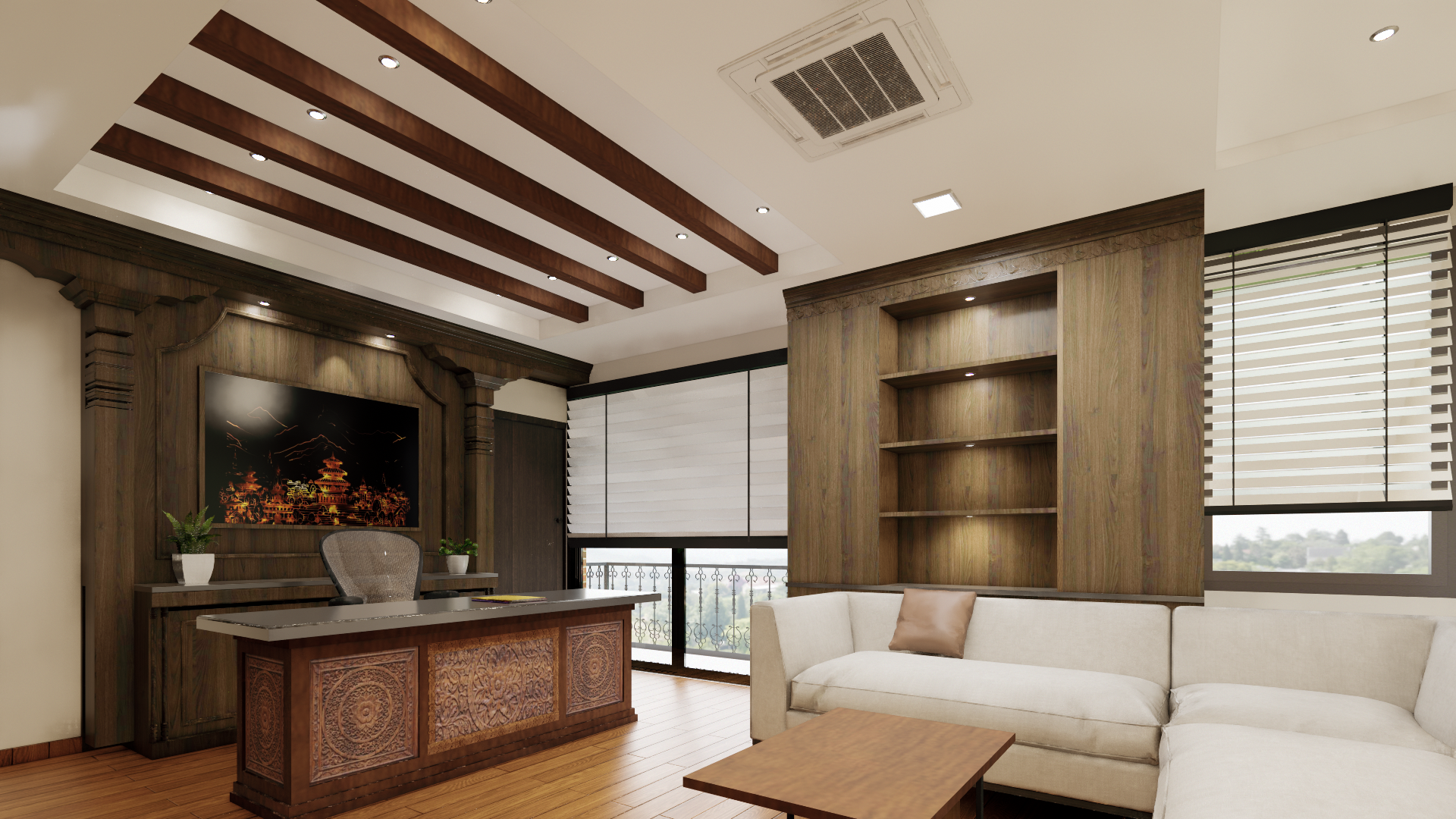 Wise Interior — Executive Office Design – frame 1