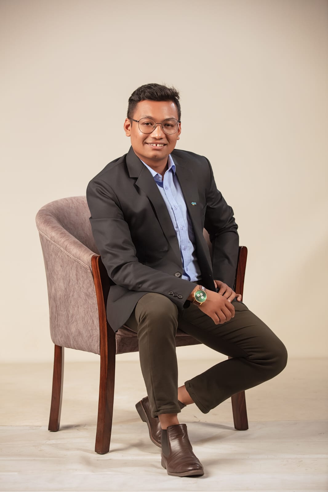 Portrait of Ar. Aashish Man Singh